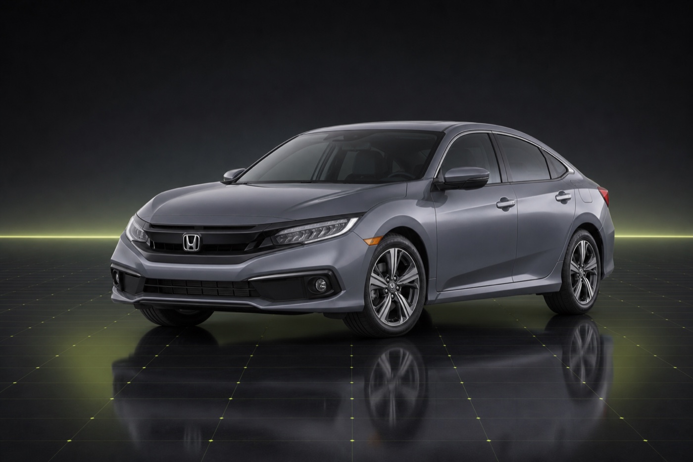 Carithmetic model reference for a 2019 Honda Civic Sedan, not seller photography