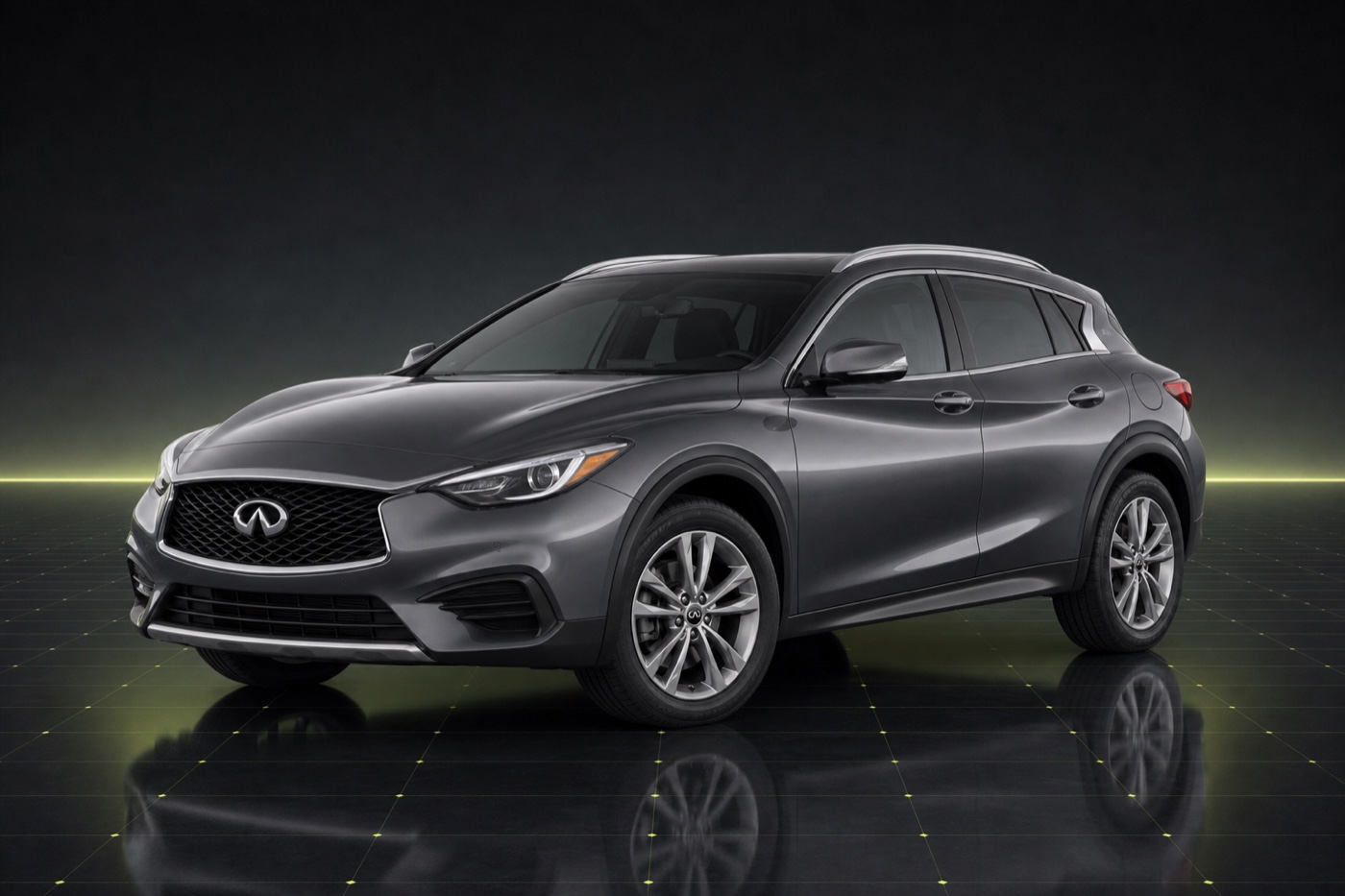 Carithmetic model reference for a 2019 INFINITI QX30, not seller photography