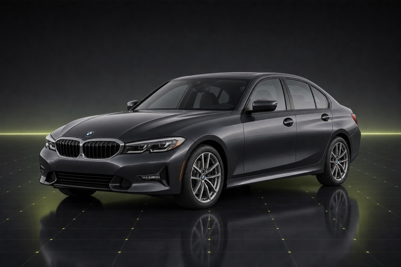 Carithmetic model reference for a 2021 BMW 3 Series, not seller photography