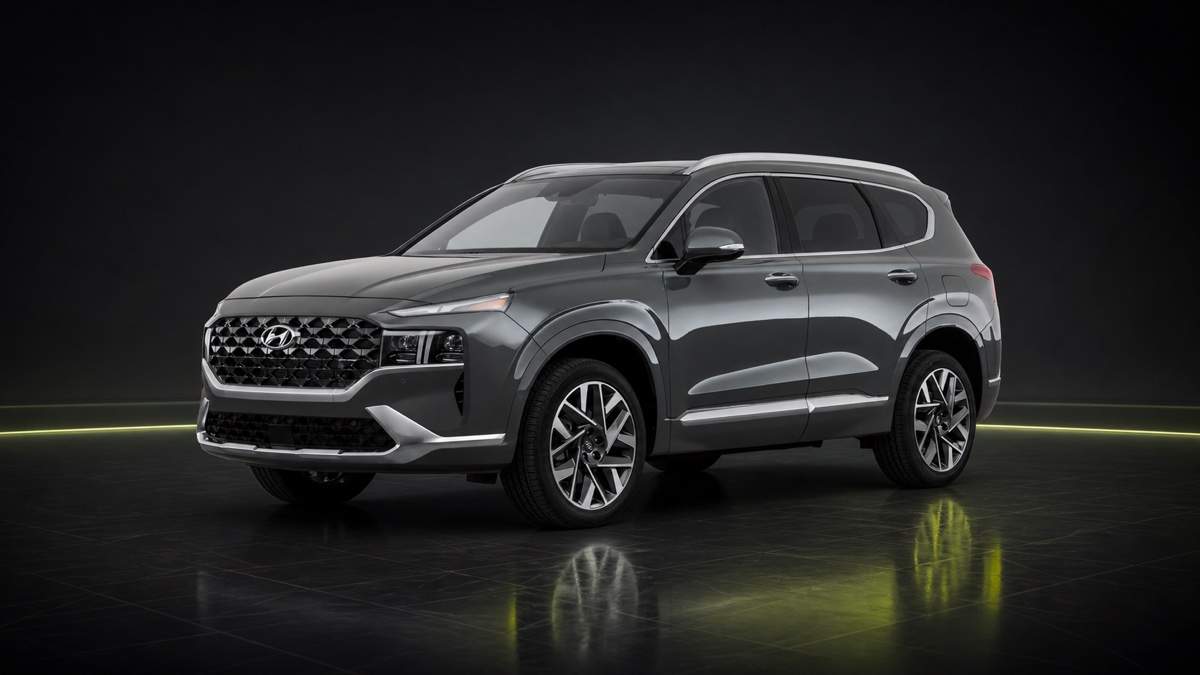 Representative studio image of a 2021 Hyundai Santa Fe, not seller photography