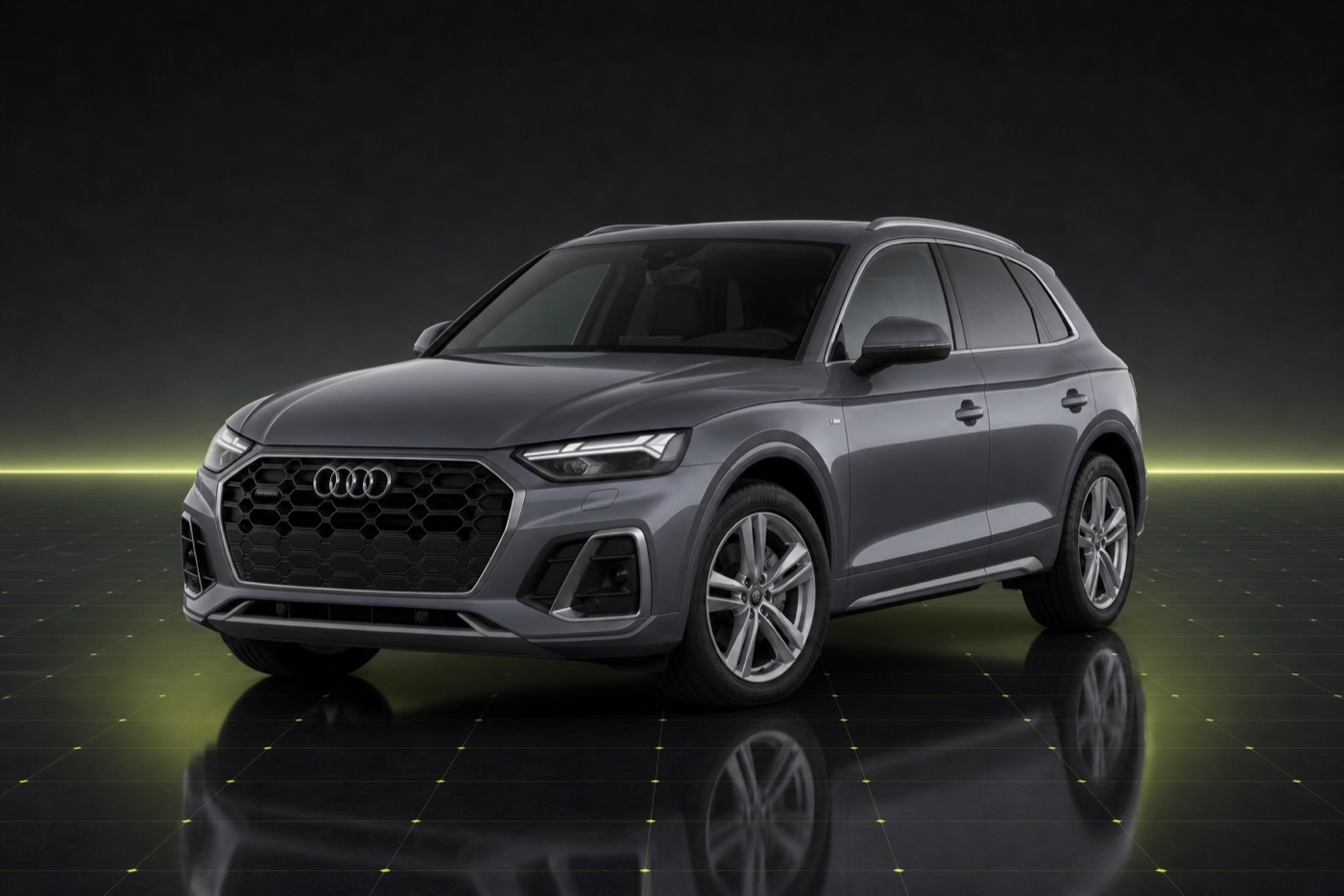 Carithmetic model reference for a 2022 Audi Q5, not seller photography