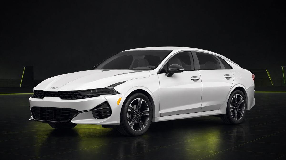 Representative studio image of a 2022 Kia K5, not seller photography