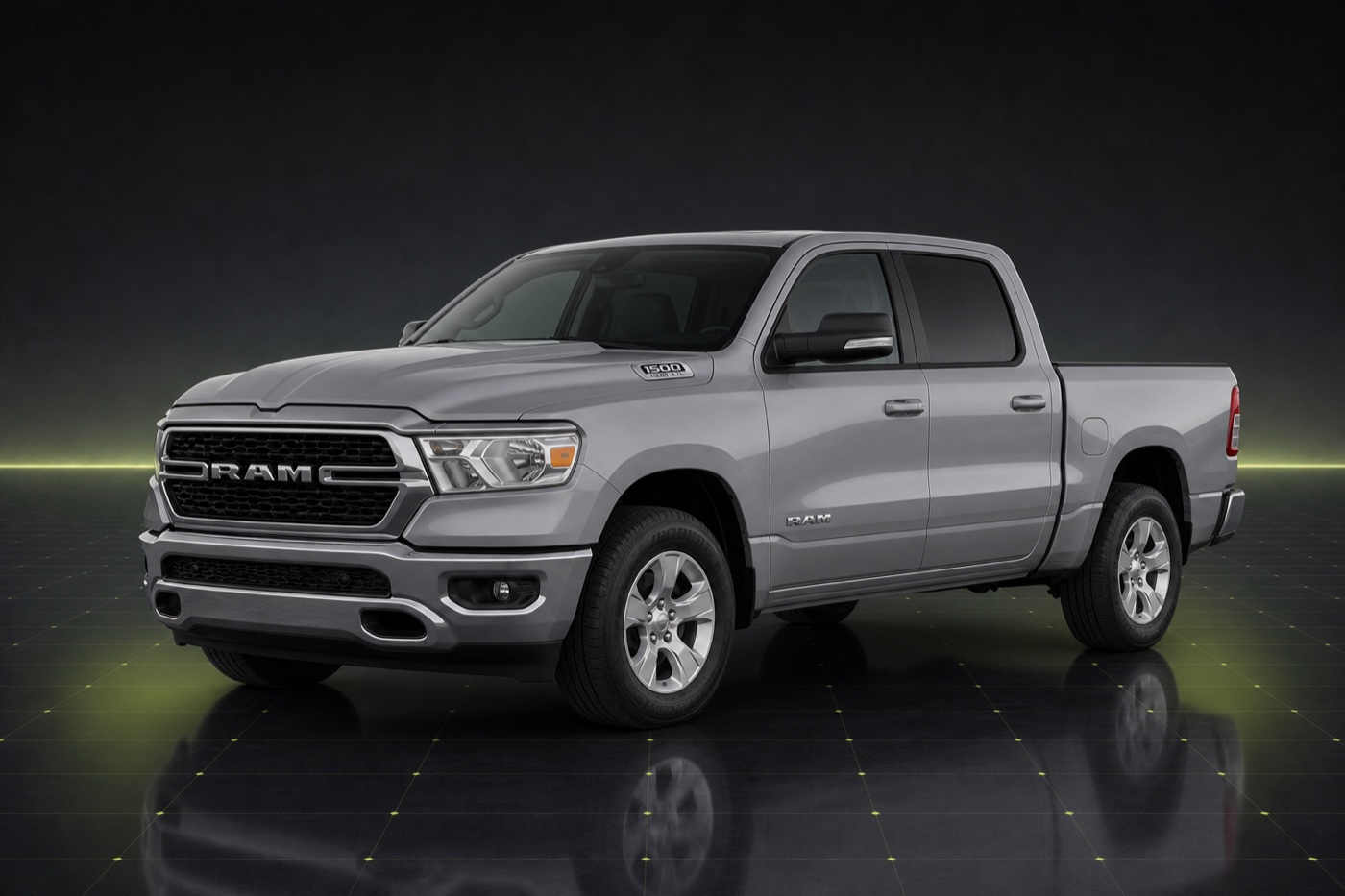Carithmetic model reference for a 2022 Ram 1500, not seller photography