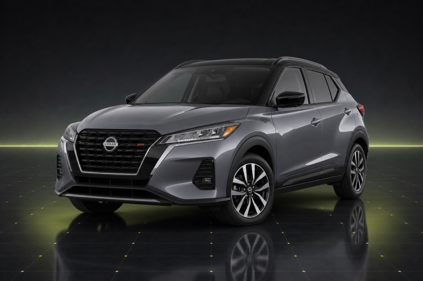 Carithmetic model reference for a 2023 Nissan Kicks, not seller photography