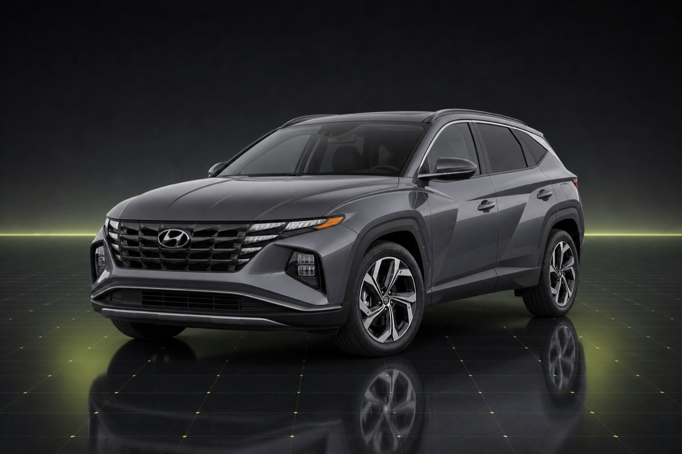 Carithmetic model reference for a 2024 Hyundai Tucson, not seller photography