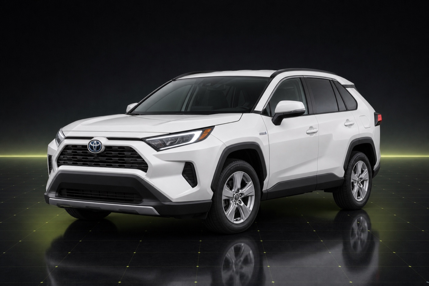 Carithmetic model reference for a 2025 Toyota RAV4 Hybrid, not seller photography